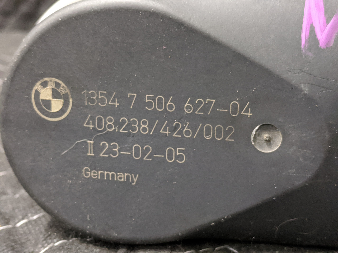BMW E53/E60/E61/E63/E64/E65/E66/E67 Throttle Body VDO 13547506627 - Image 2