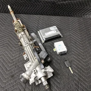 BMW E46 3-Series Steering Column Lock Key EWS DME/ECU 12141430848