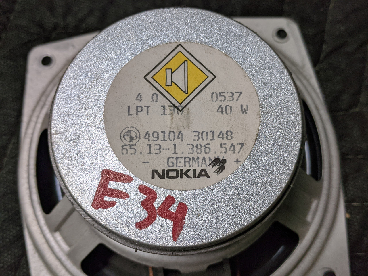 BMW E32/E34/E36 Front Loudspeaker Nokia 65131386547 - Image 6
