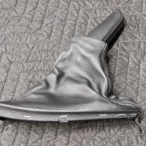 BMW E63/E64 M6 Leather Handbrake Cover Schwarz 34427900343