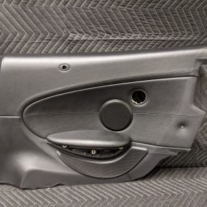 BMW E64 M6 Right Rear Door Panel Black Leather 51437125912