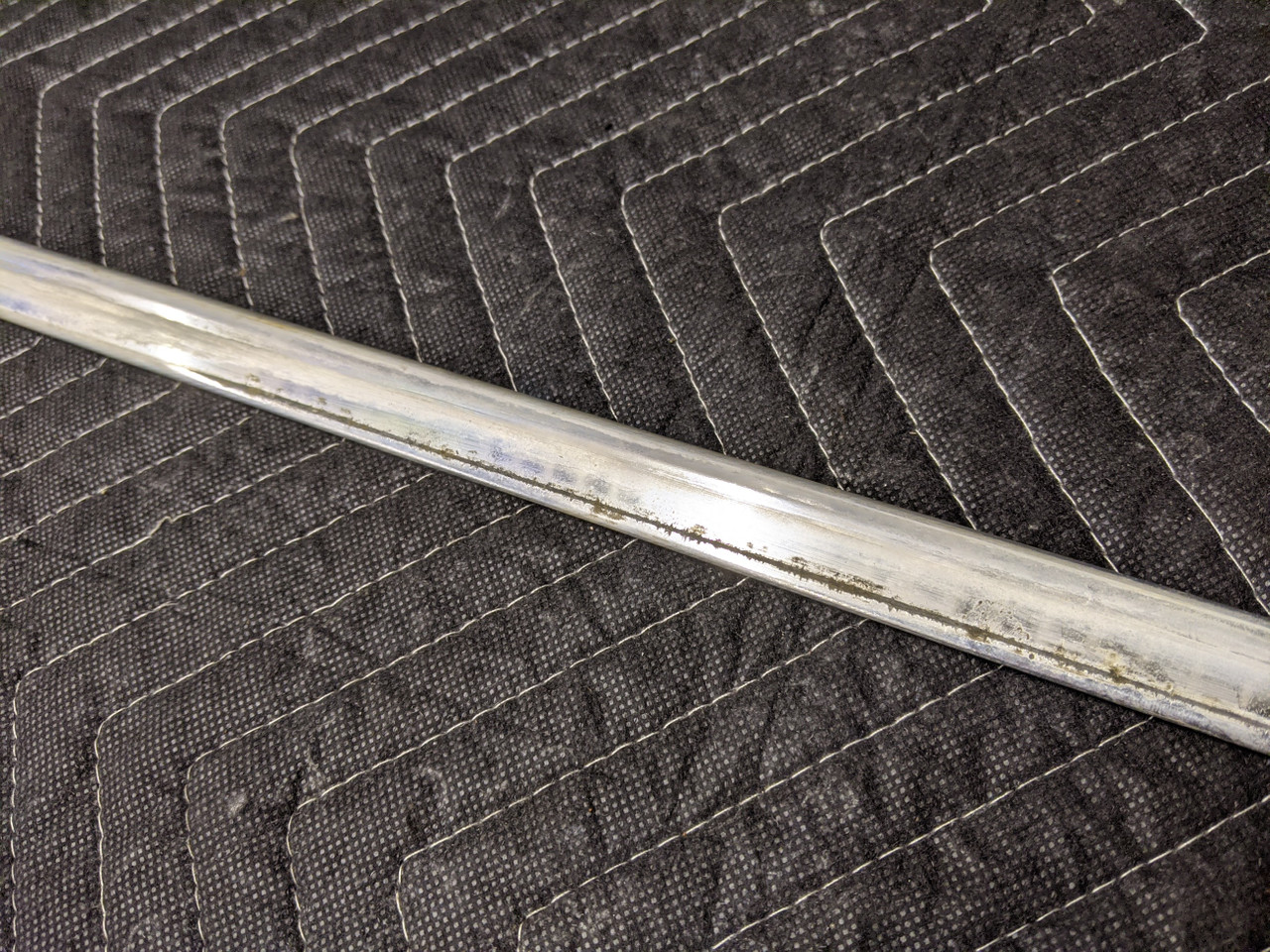 BMW E21 3-Series Lower Rear Window Molding Right Passenger 51361834170 - Image 9