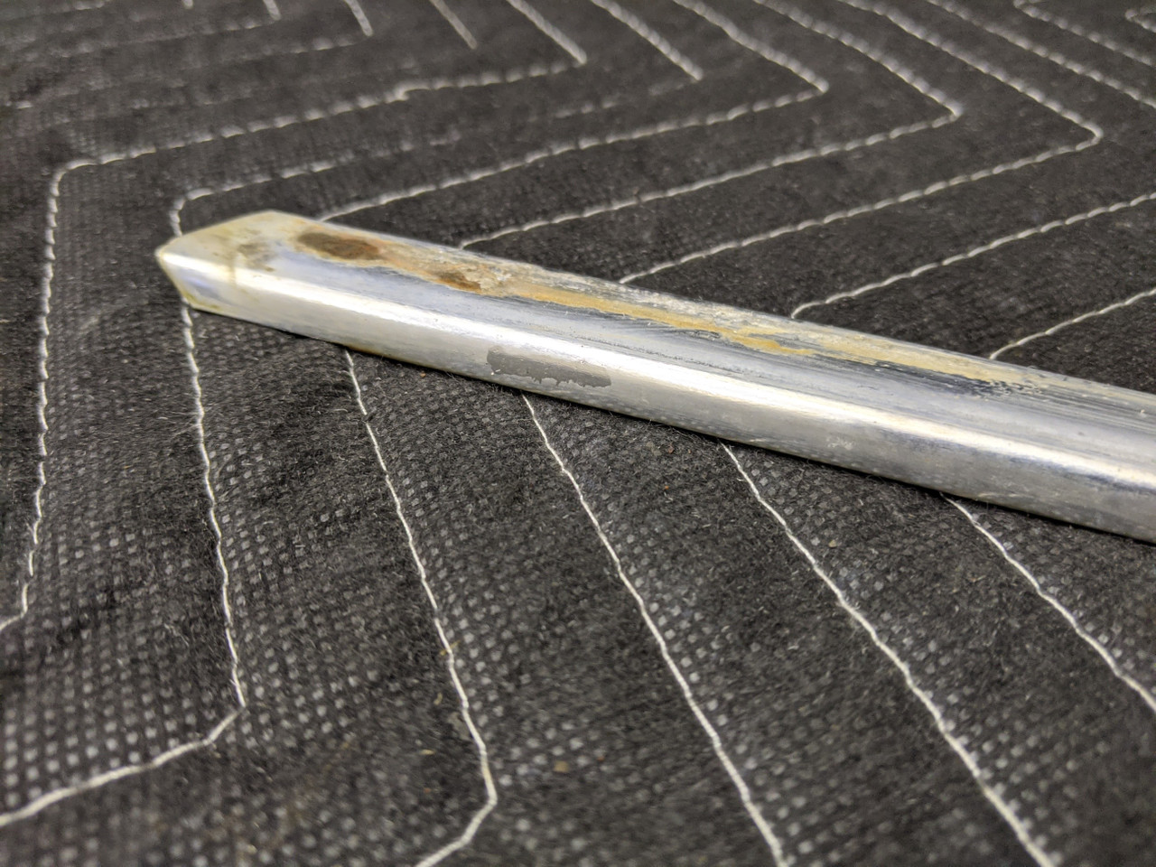 BMW E21 3-Series Lower Rear Window Molding Right Passenger 51361834170 - Image 6