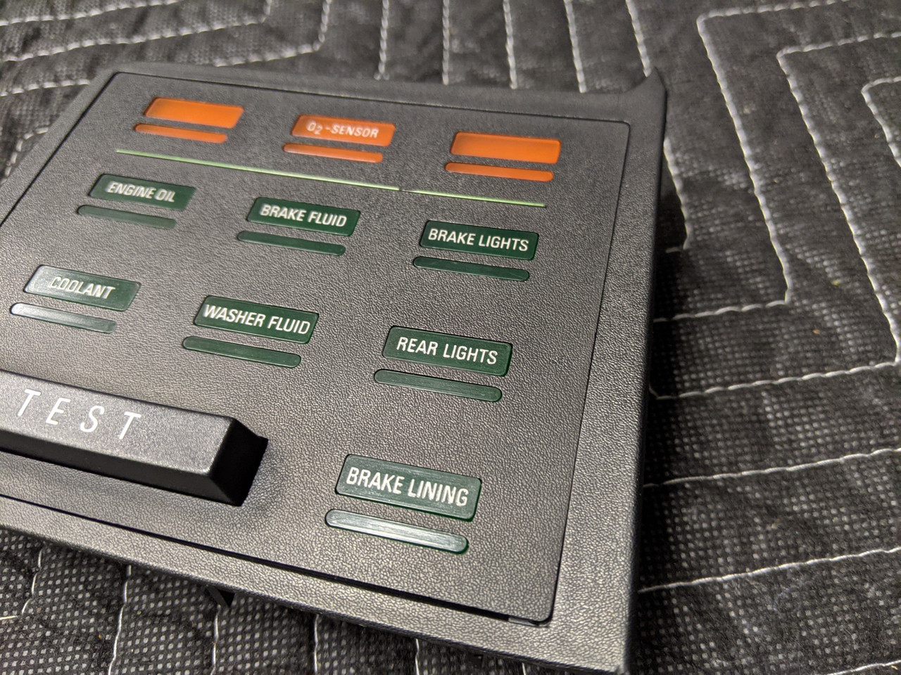 BMW E24 633CSi 6-Series Check Control Panel 62141366889 - Image 3