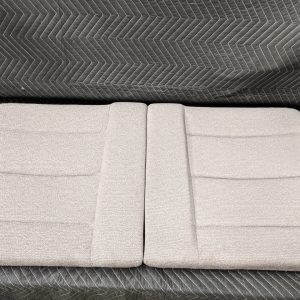 BMW E36 3-Series Compact ti Rear Upper Seats Grey Cloth 52208146599