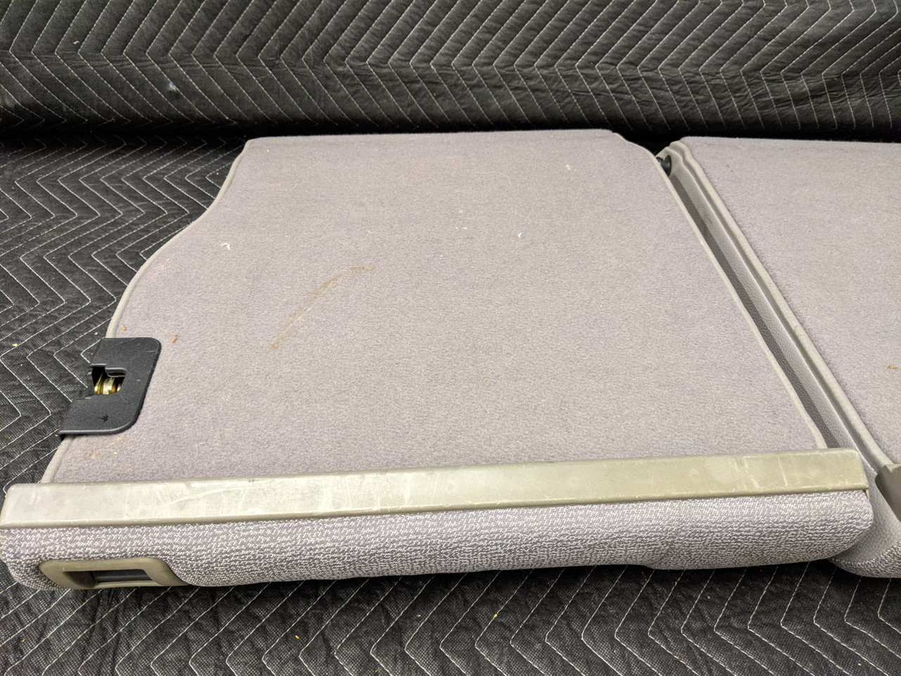 BMW E36 3-Series Compact ti Rear Upper Seats Grey Cloth 52208146599 - Image 7