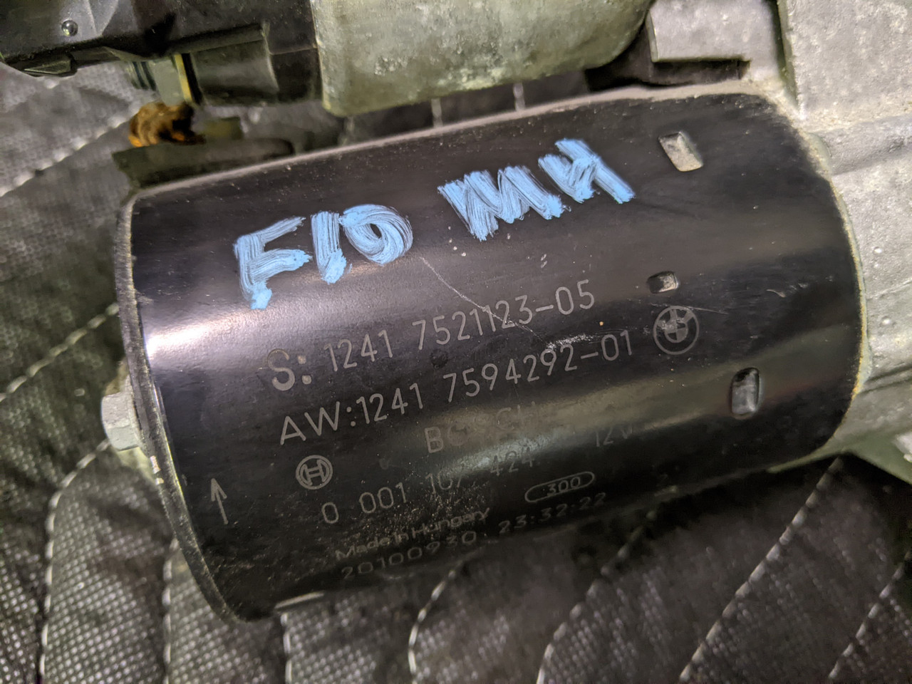 BMW F10/F20/F21/F30 N55 Engine Starter Bosch 12417594292 - Image 4